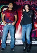 Sunny Leone, Sachiin Joshi promote Jackpot in Gurgaon on 7th Dec 2013